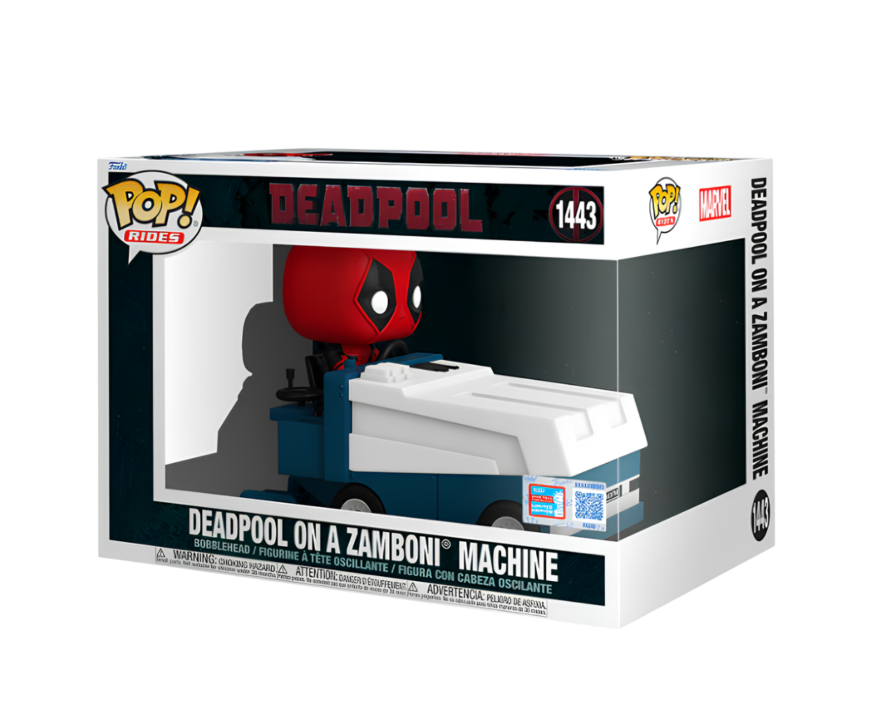 Deadpool on the zamboni machine - Deadpool