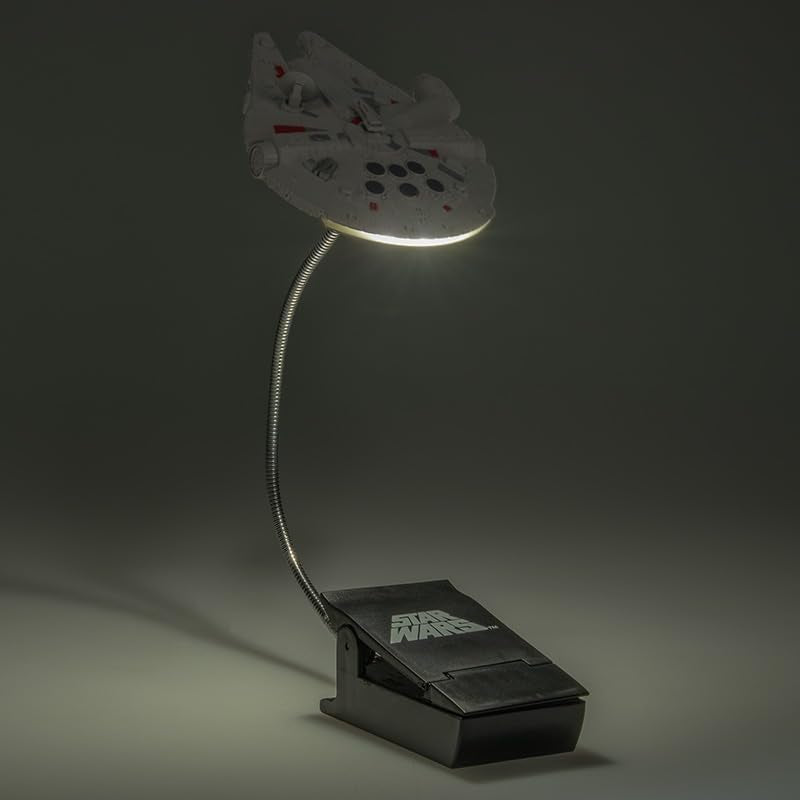 Star Wars - Millennium Falcon Clip On Book Light Tryby
