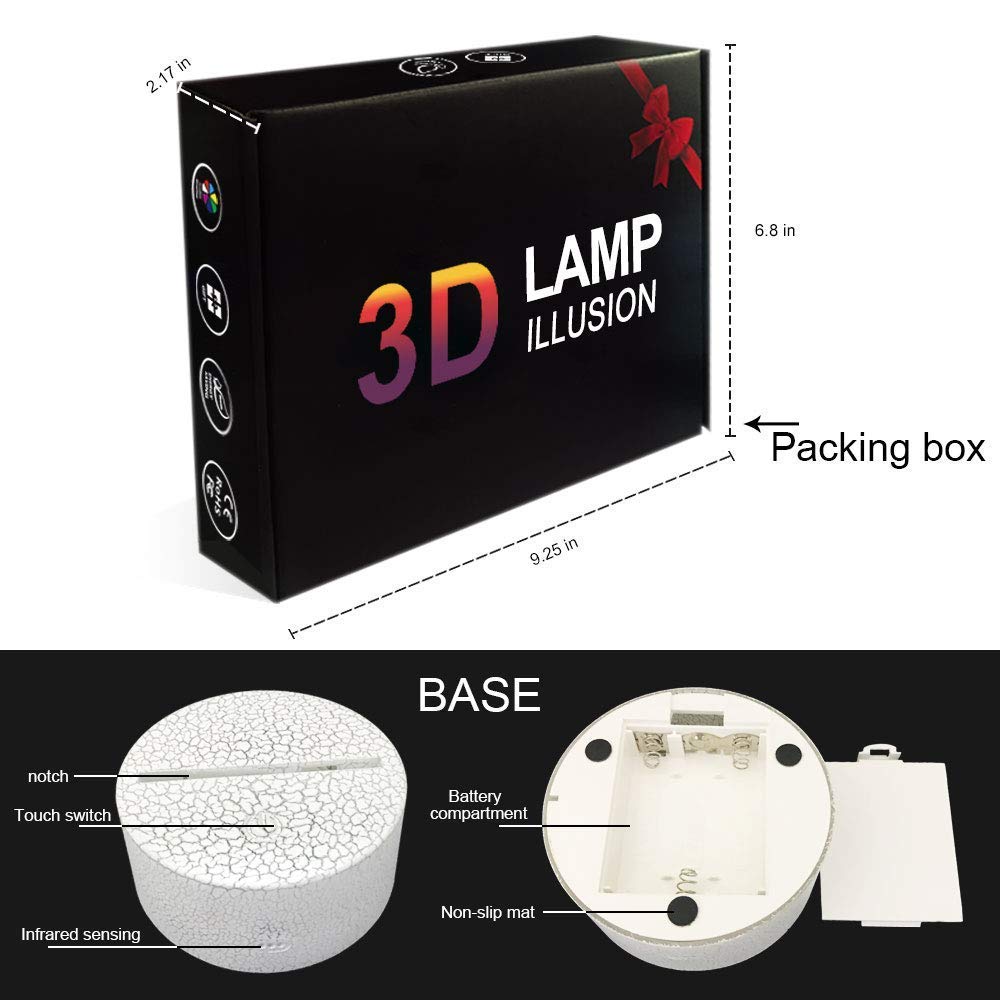 Star Wars - 3D night lamp