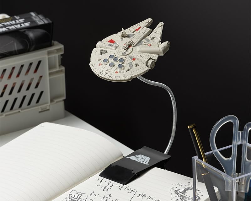 Star Wars - Millennium Falcon Clip On Book Light Tryby