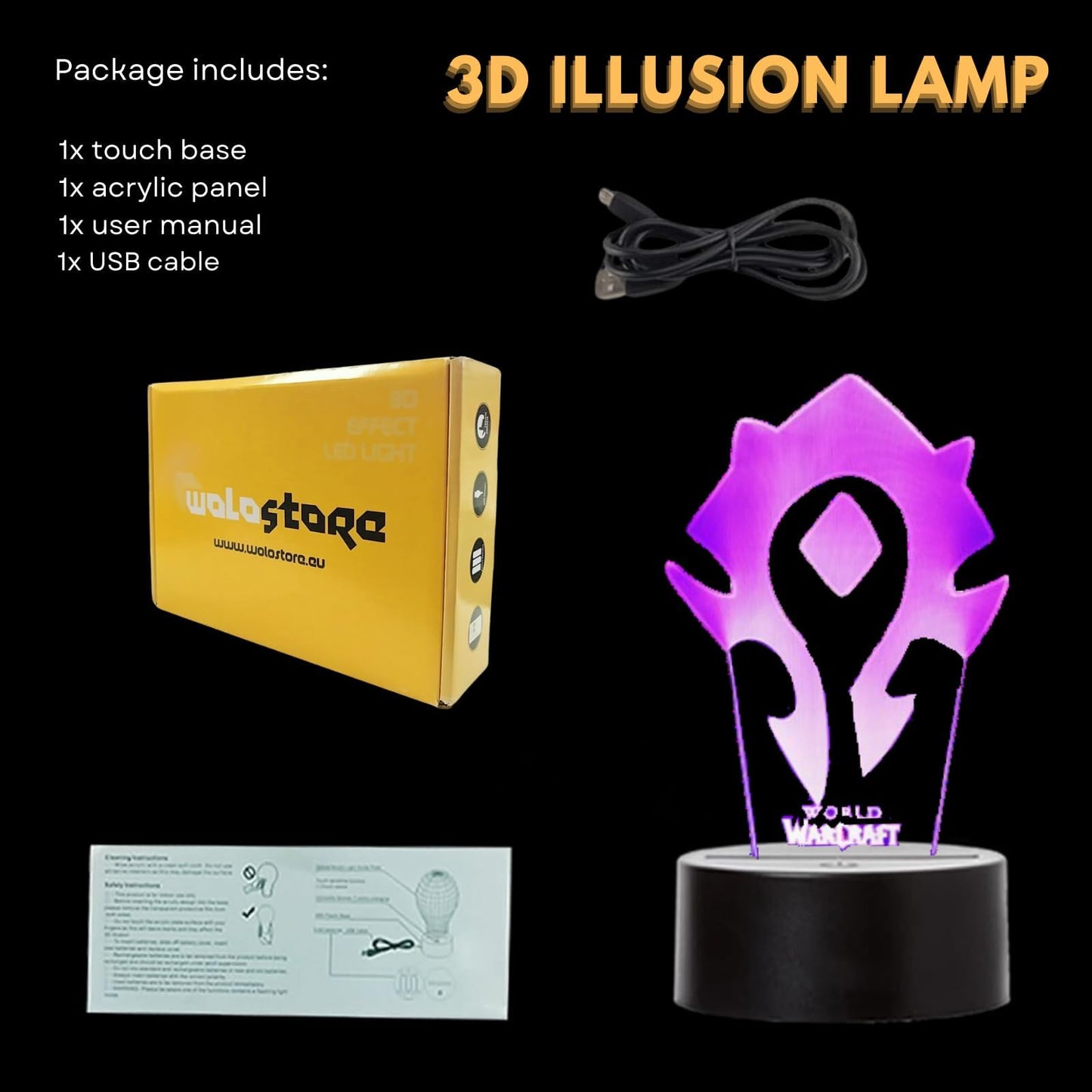 World of Warcraft - LED lamp