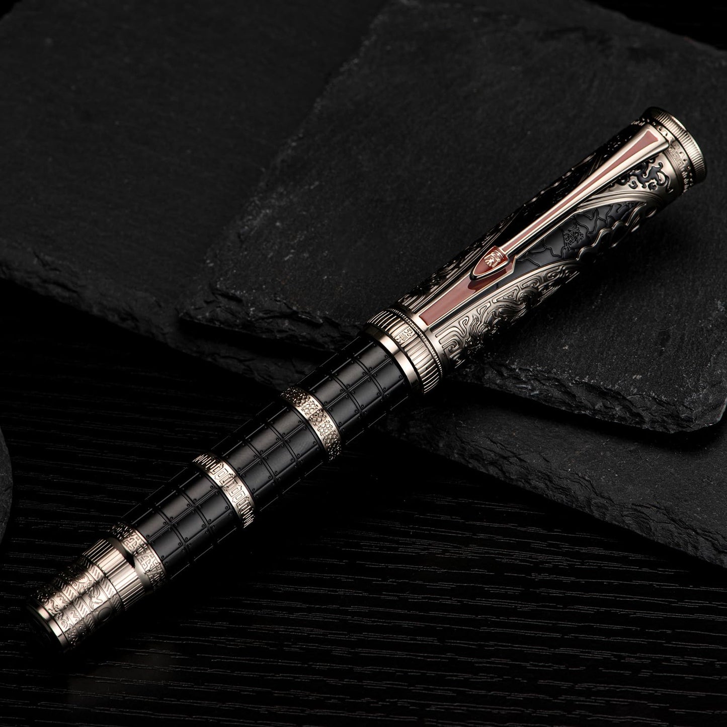 Engraved fountain pen