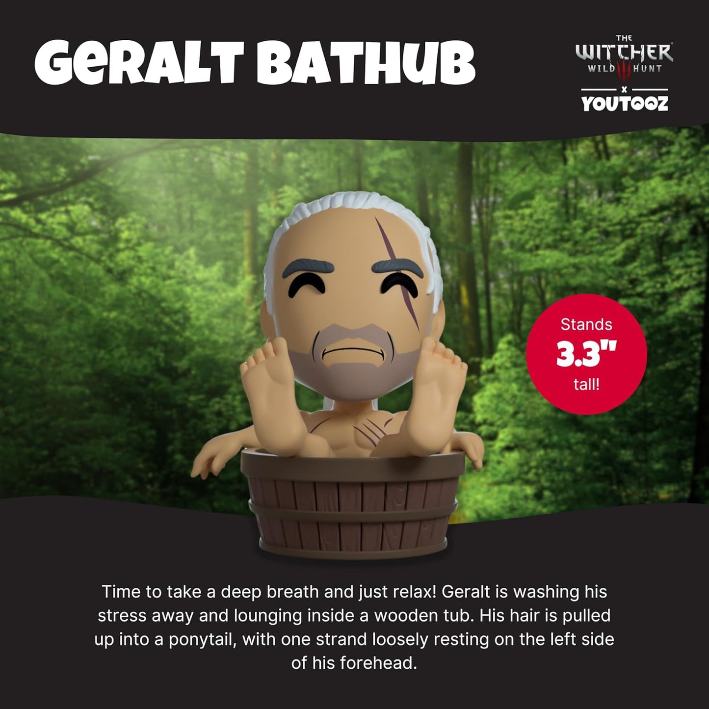 Geralt in the bath