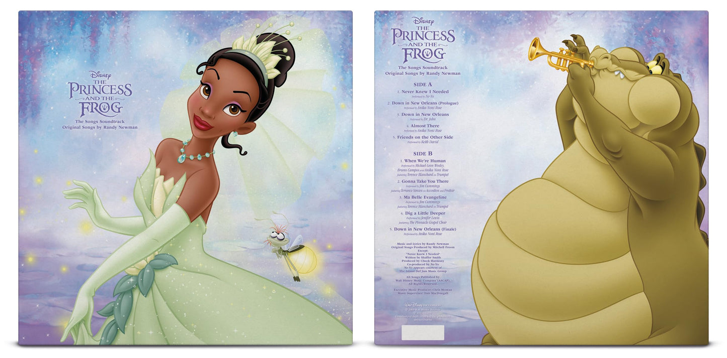 Vinyl - The Princess and the Frog: The Songs Soundtrack