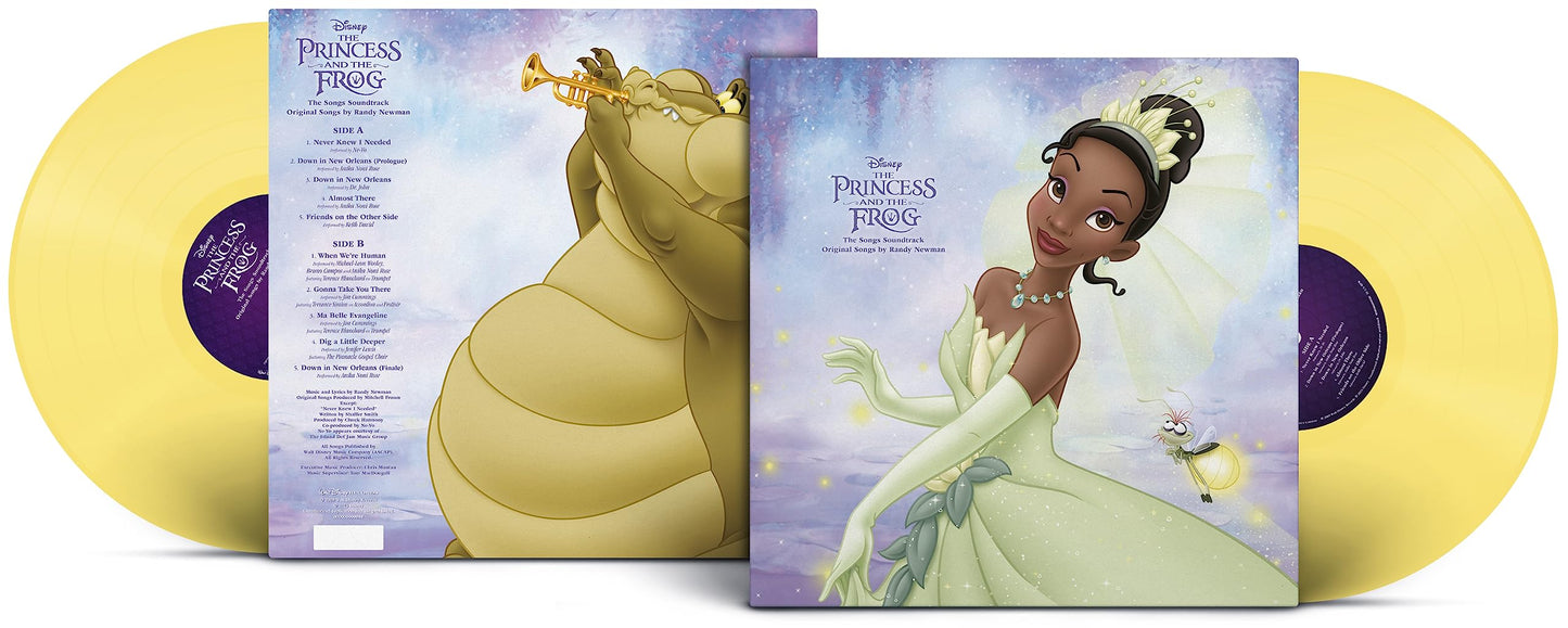 Vinyl - The Princess and the Frog: The Songs Soundtrack