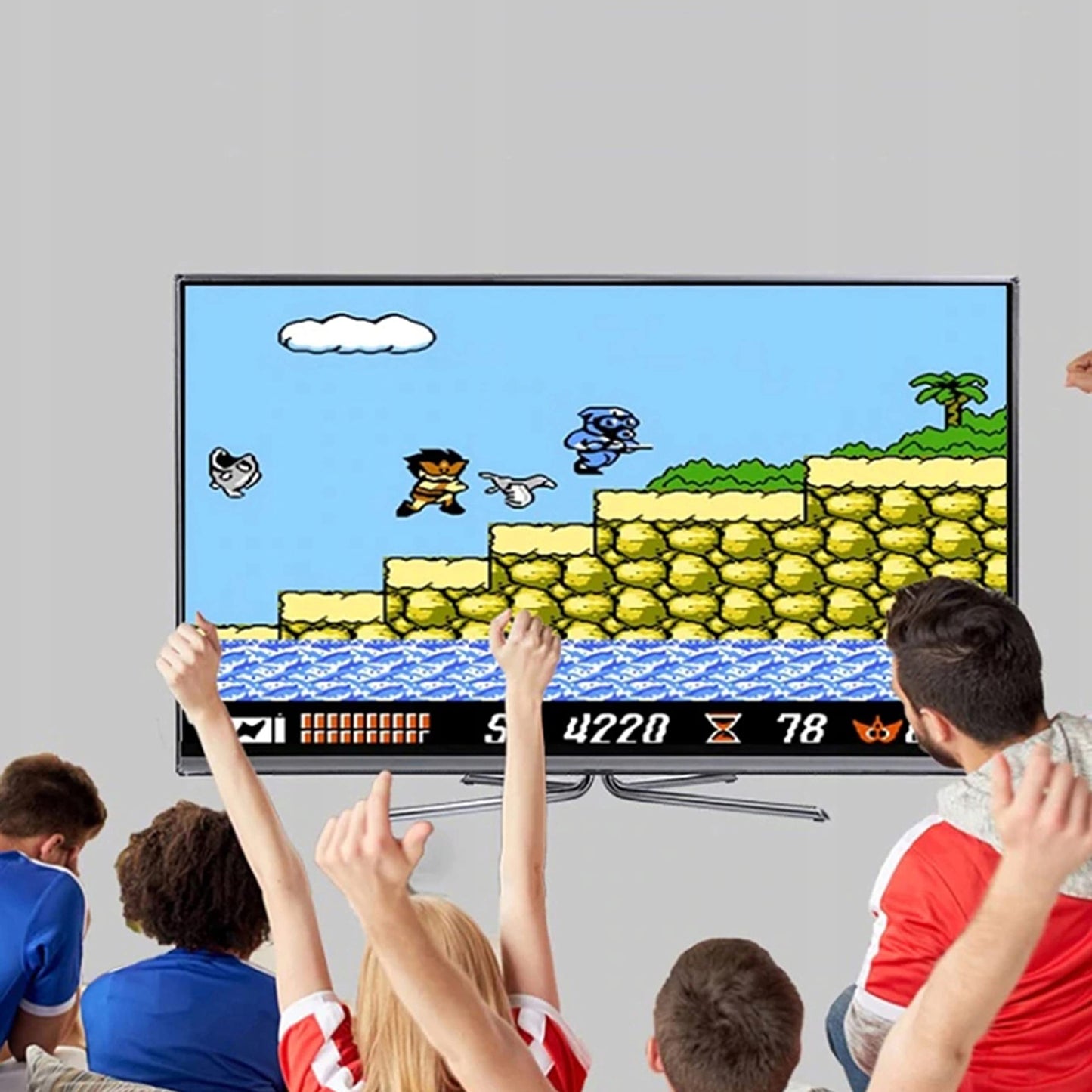 8-bit retro gaming console