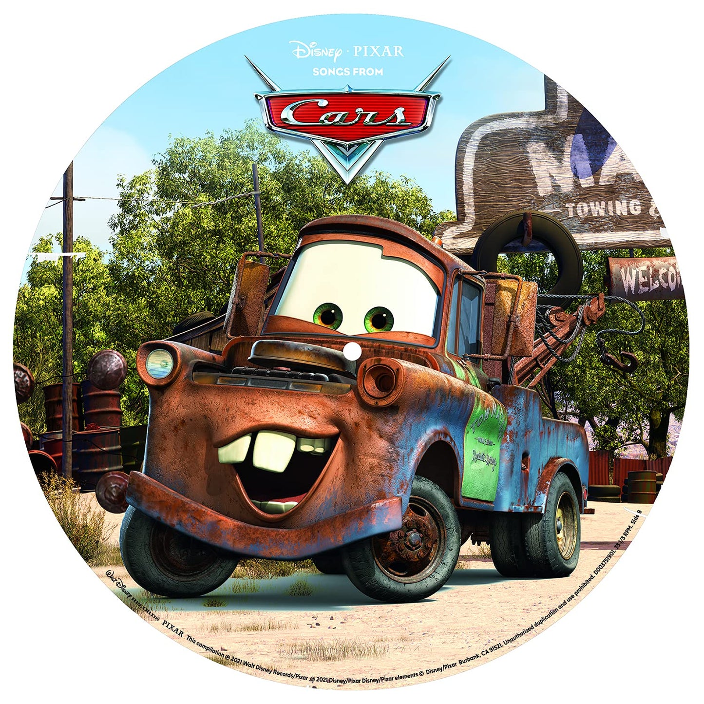 Vinyl - Songs from Cars