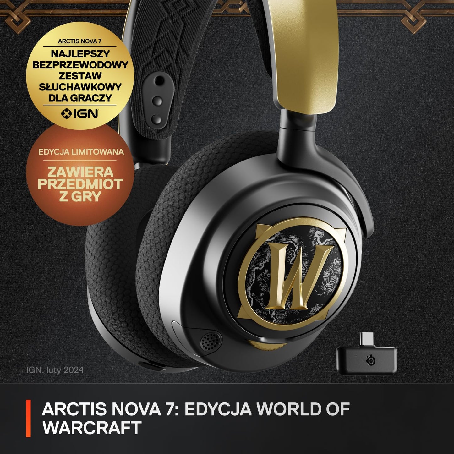 World of Warcraft - Wireless Multi-Platform Gaming Headphones