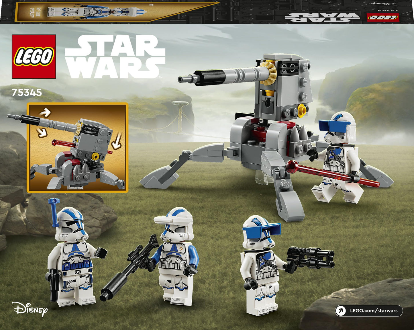 Star Wars - Battle Pack – 501st Clone Troopers