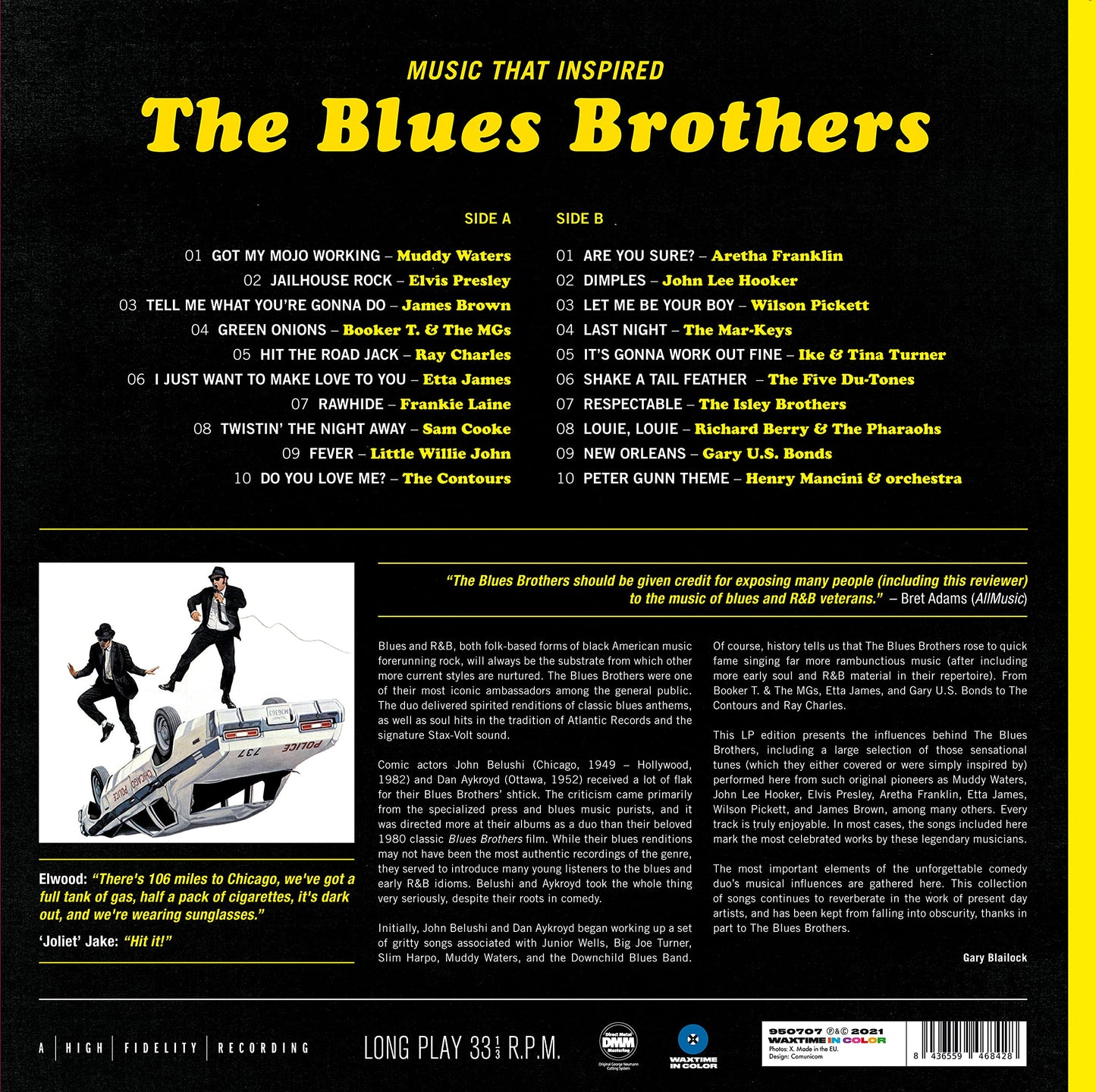 Vinyl - Music That Inspired The Blues Brothers