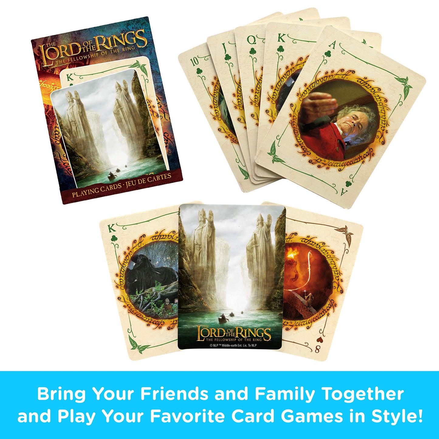 Lord of the Rings playing cards