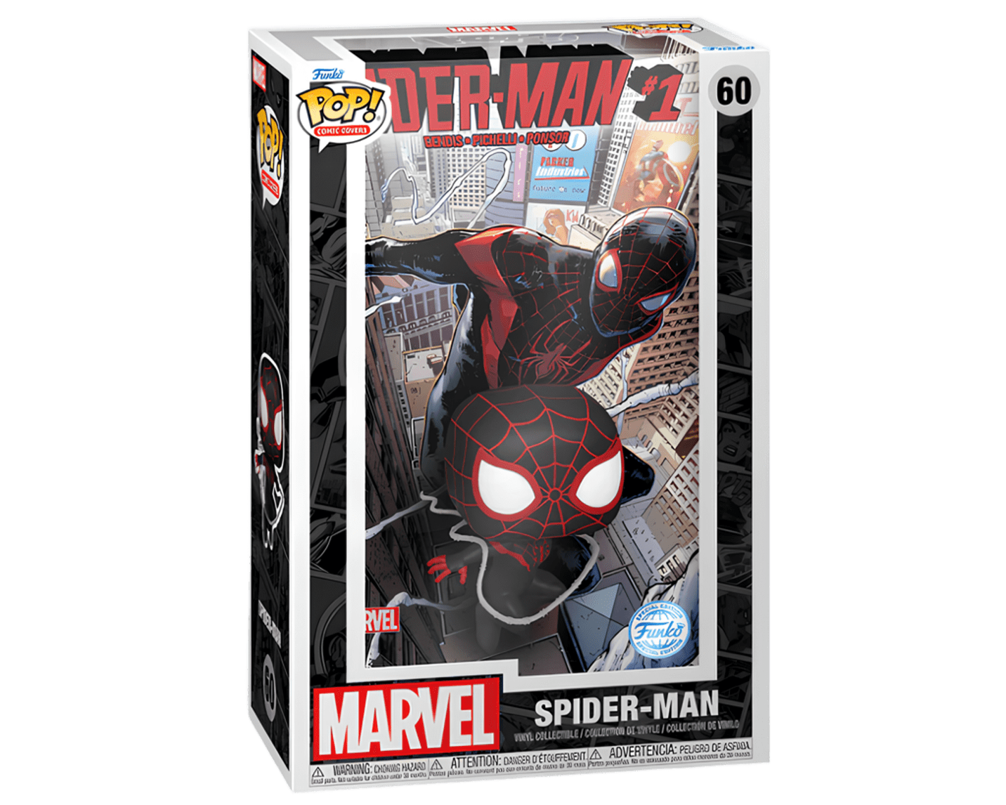 Funko Pop! Comic Covers: Marvel Spider-Man #1 – Miles Morales