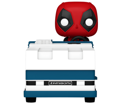 Deadpool on the zamboni machine - Deadpool