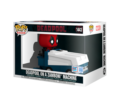 Deadpool on the zamboni machine - Deadpool