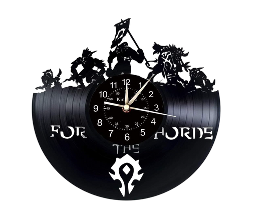 World of Warcraft - Vinyl wall clock