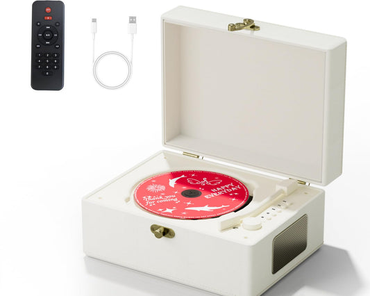 Leather CD player