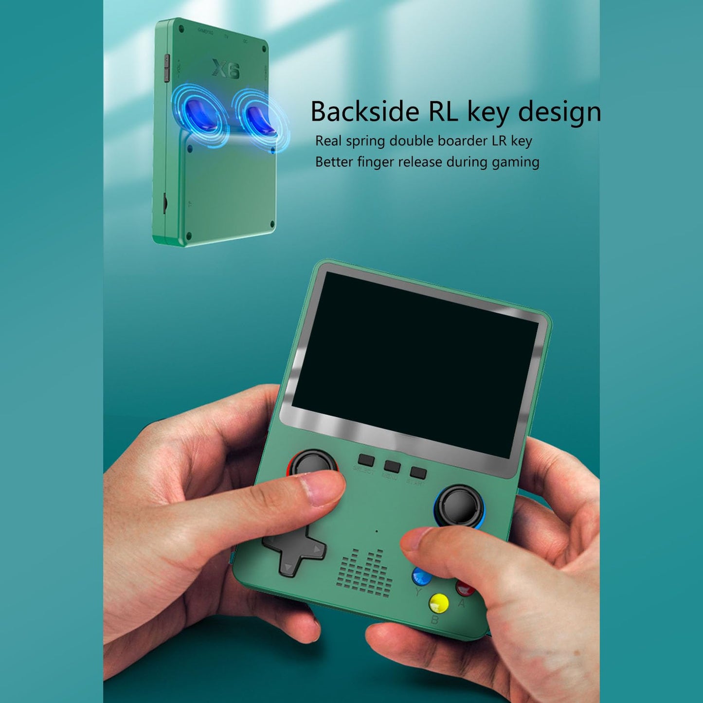 Retro Portable Gaming Console