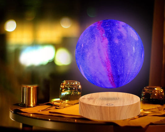 Levitation Moon Lamp – 3D Printed, Magnetic Floating