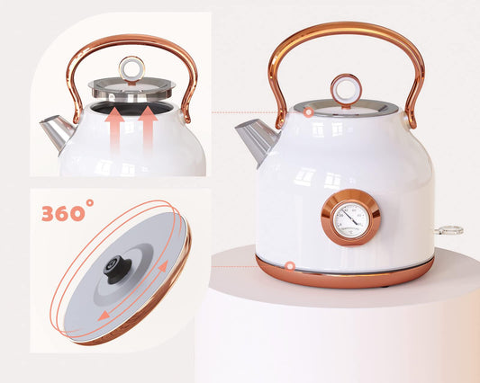 Retro Stainless Steel Kettle