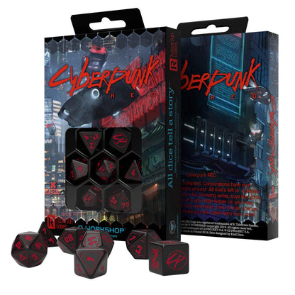 Cyberpunk - Red Dice Set (7)