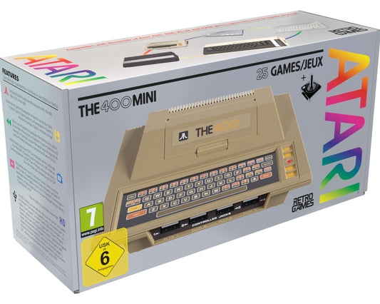 The400 Mini Console, Gray - 25 Built-in Games