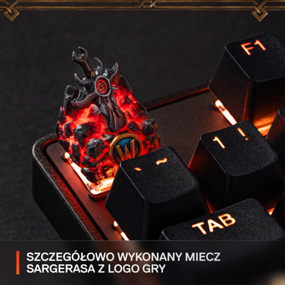 World Of Warcraft - Klawiatura kolekcjonerska, ręcznie robiona
