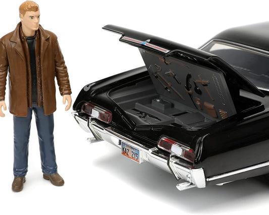 Supernatural 1:24 1967 Chevy Impala & Dean Figure