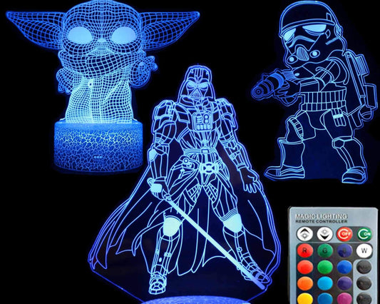 Star Wars - 3D night lamp