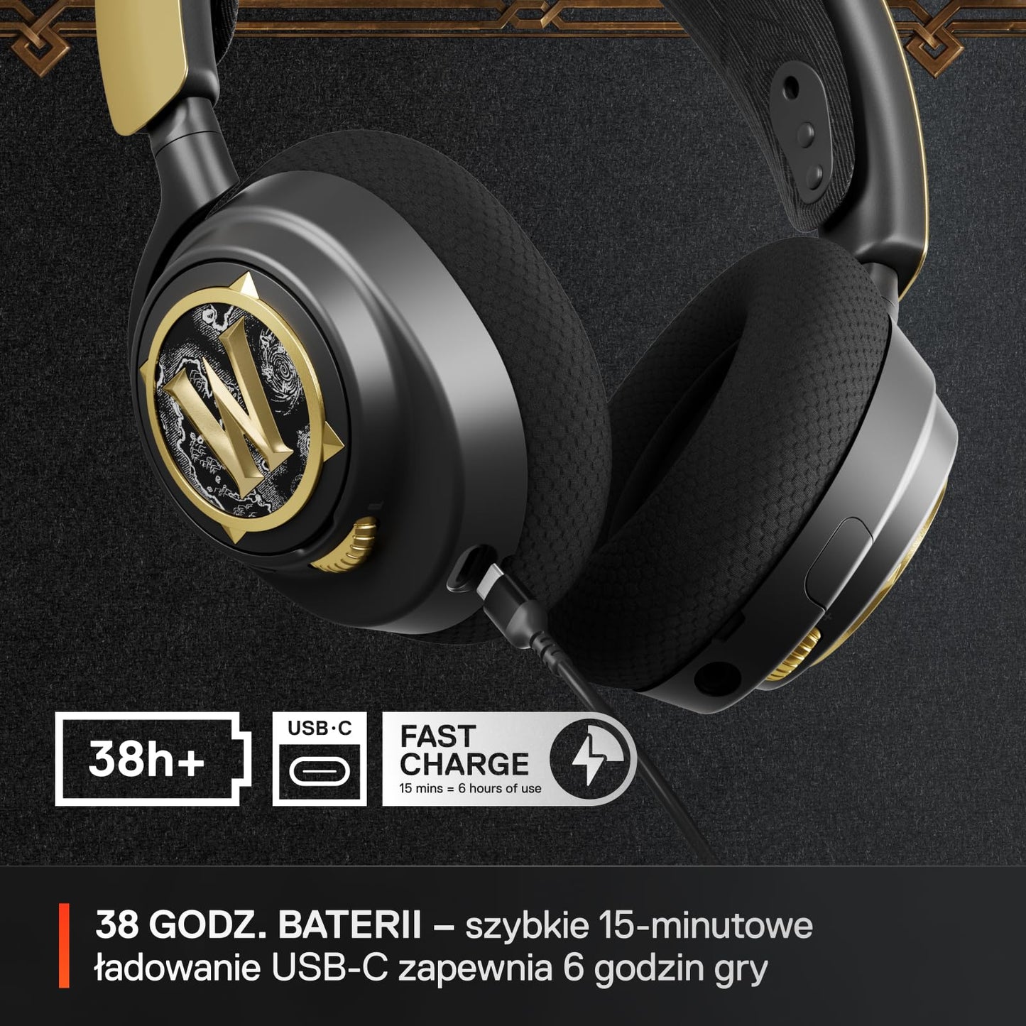 World of Warcraft - Wireless Multi-Platform Gaming Headphones