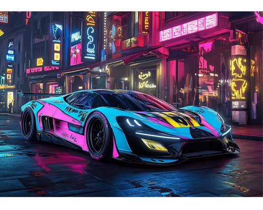 Cyberpunk 2077 - Diamond Mosaic 40x30
