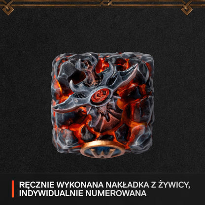 World Of Warcraft - Klawiatura kolekcjonerska, ręcznie robiona