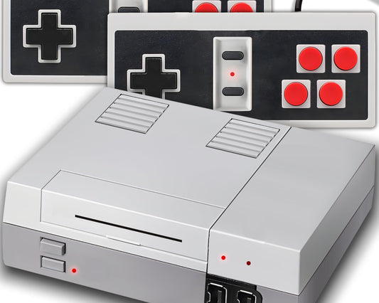 Classic Retro Gaming Console – 620 Games, 2 Controllers, AV Output, 8-Bit