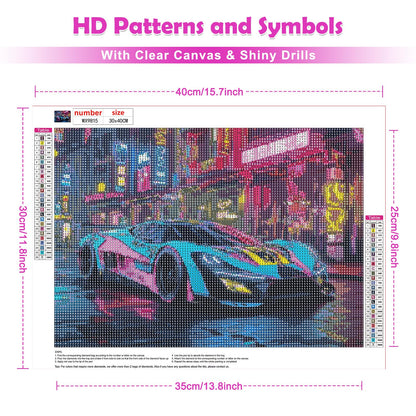 Cyberpunk 2077 - Diamond Mosaic 40x30