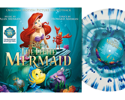 The Little Mermaid (35th Anniversary Edition) (Transparent Splatter Vinyl)