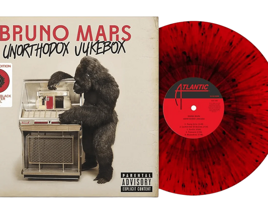 Bruno Mars - Unorthodox Jukebox (Red with Black Splatter Vinyl)